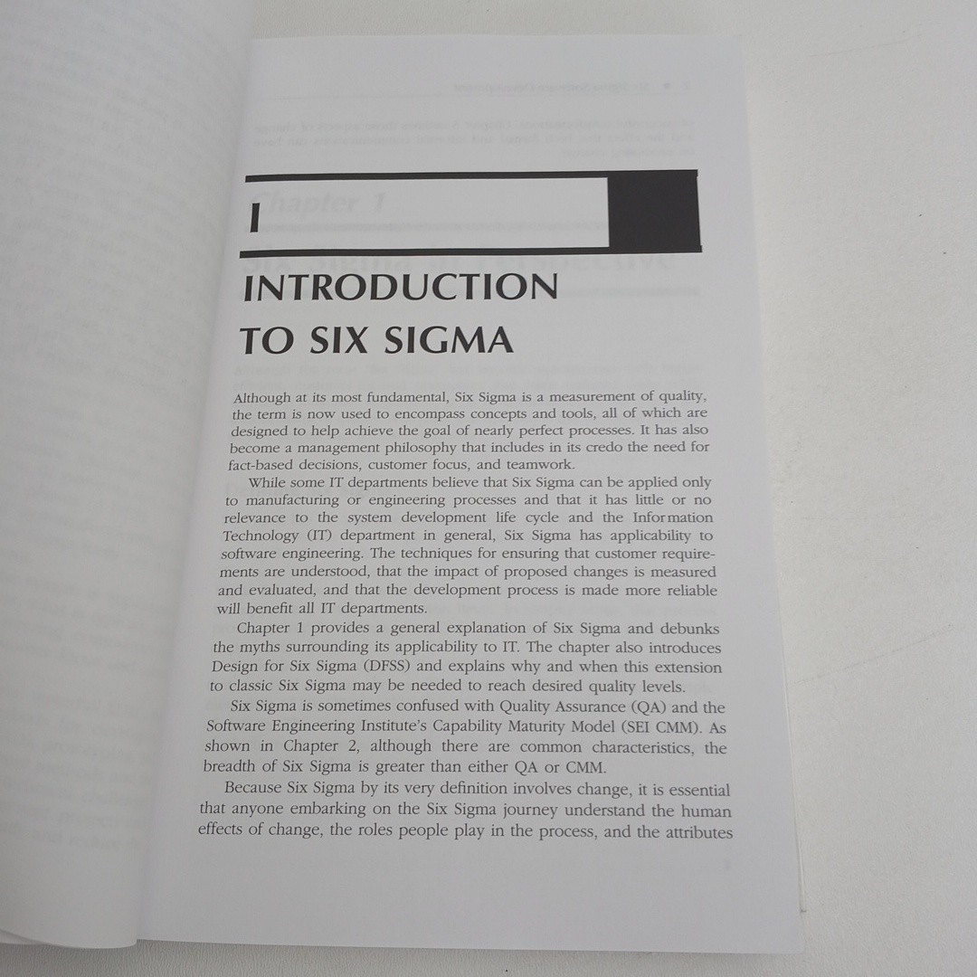 Six Sigma Software Development by Christine B. Tayntor Trade Paperback 2007