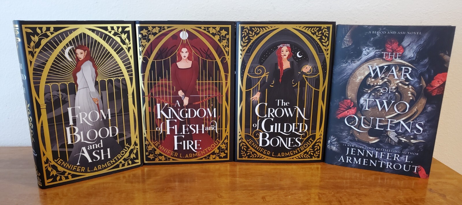 Fairyloot Exclusive From Blood and Ash series FBAA Jennifer Armentrout 1-4!