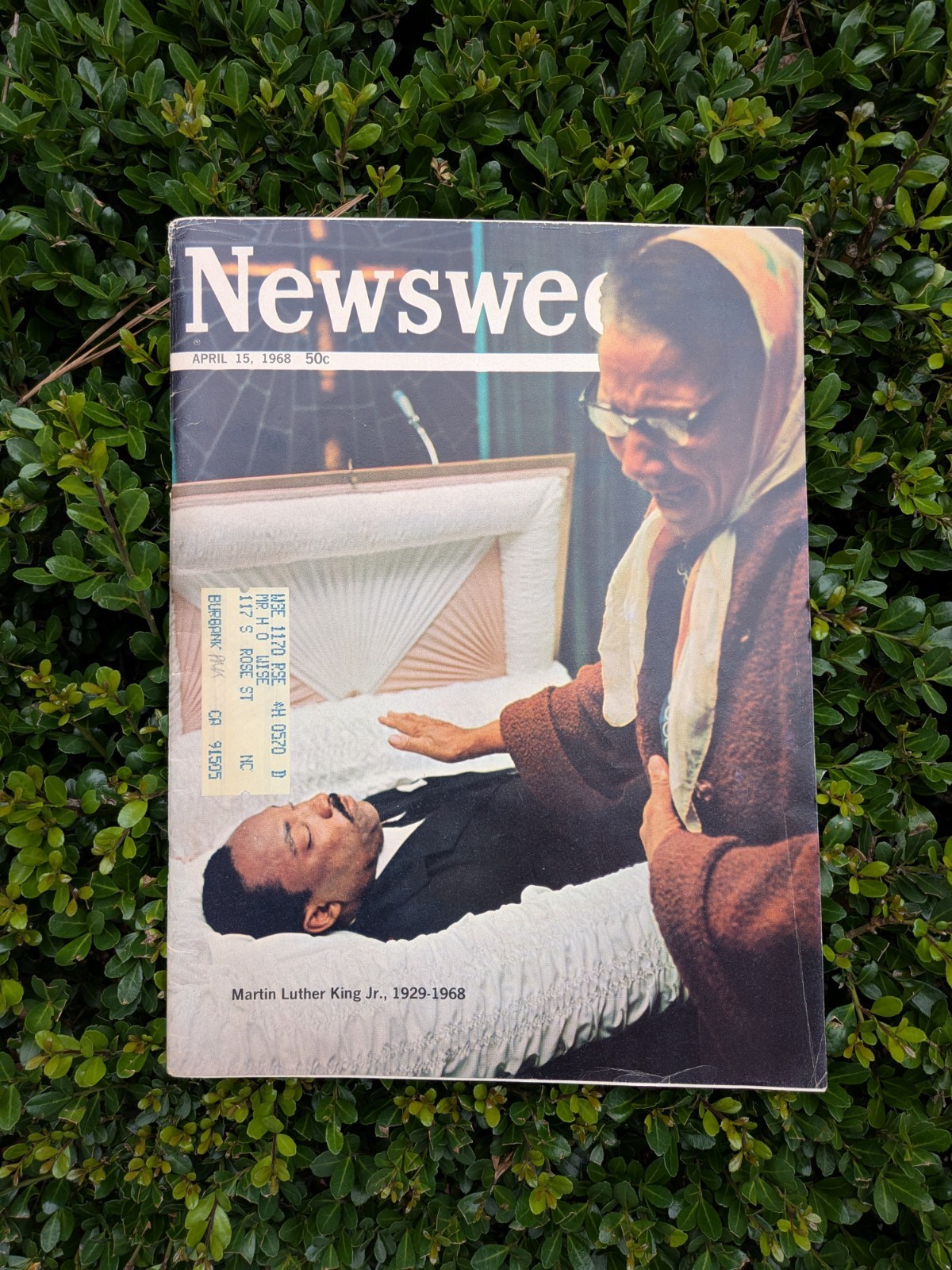Newsweek Magazine April 15, 1968 The Assassination of Martin Luther King Jr. MLK