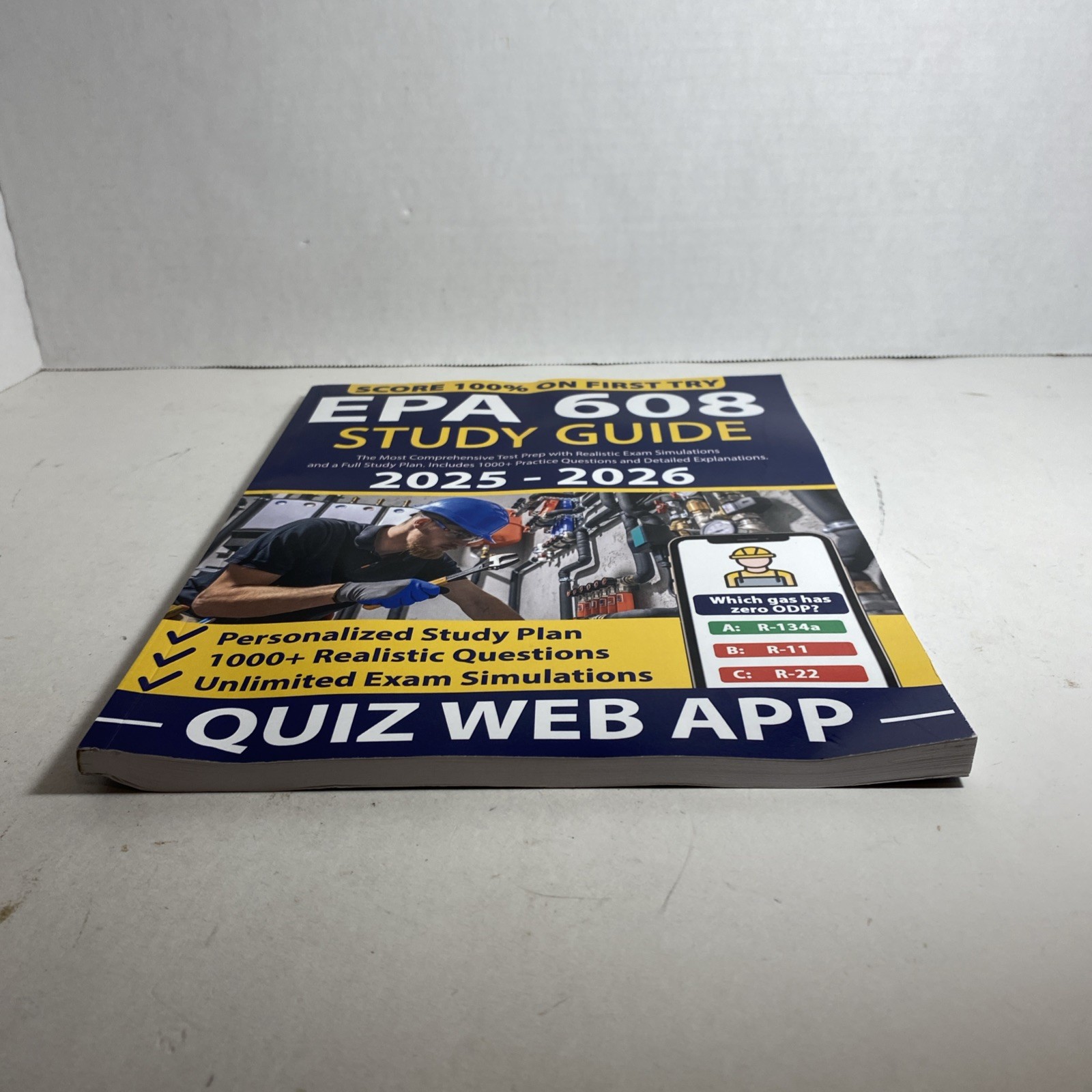 EPA 608 Study Guide: the Most Comprehensive Test Prep w Exam Simulations 2025-26