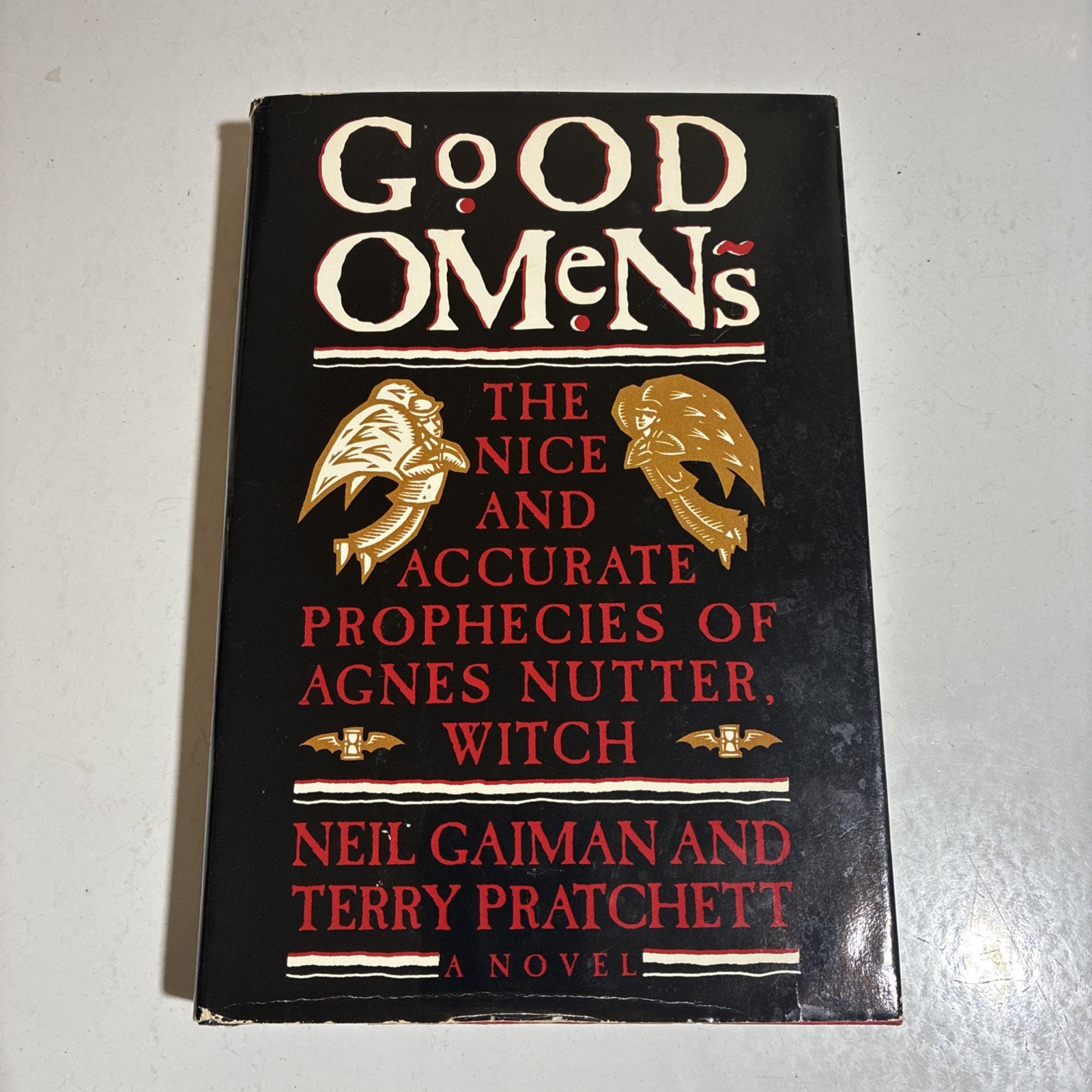 Good Omens Book The Prophecies of Agnes Nutter, Witch Vintage Fiction Books LGBT