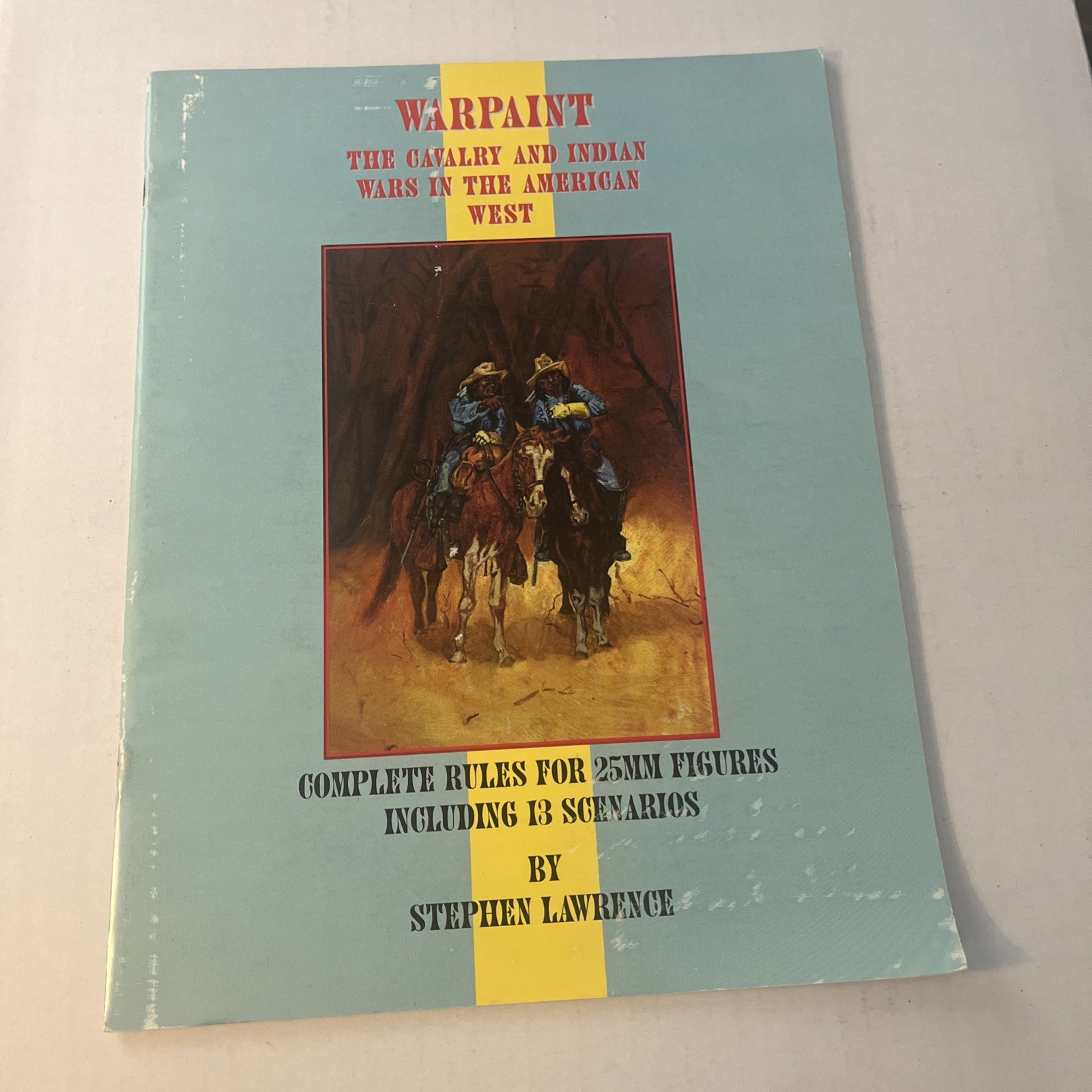 Rare Warpaint Calvary Indians Wars Rules For 25MM Fighter Scenarios Gently Used