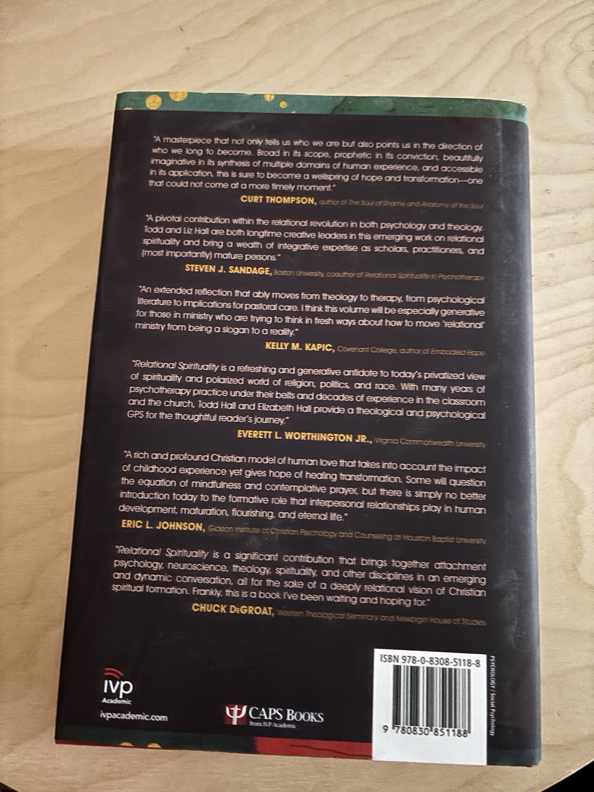 InterVarsity Press Relational Revolution by Todd W. Hall, Hardcover 2021