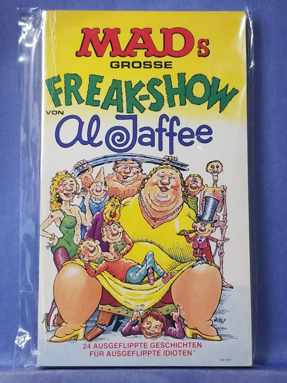 GERMAN MAD Magazine Paperback Book: #48 Deutsches Taschenbuch 1985 1st VGFN