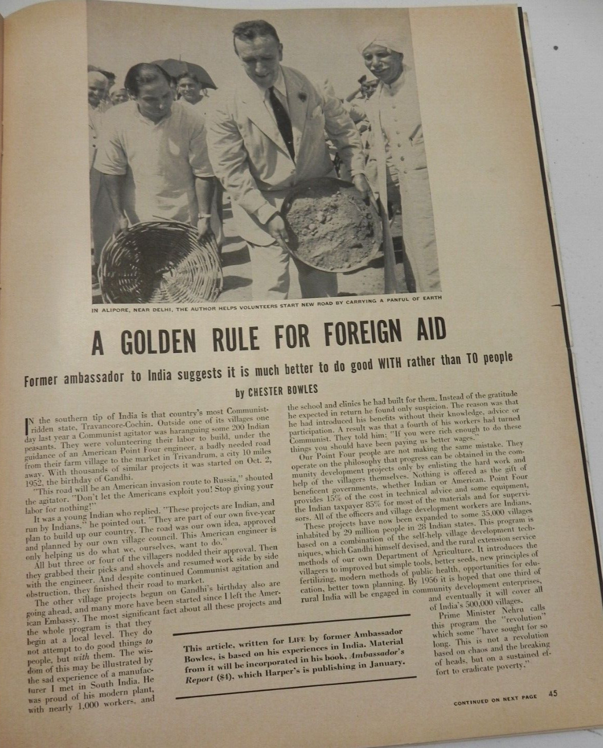 LIFE MAGAZINE- DECEMBER 28, 1953 – WIZARD OF OZ, GREAT CHURCHES, FOREIGN AID