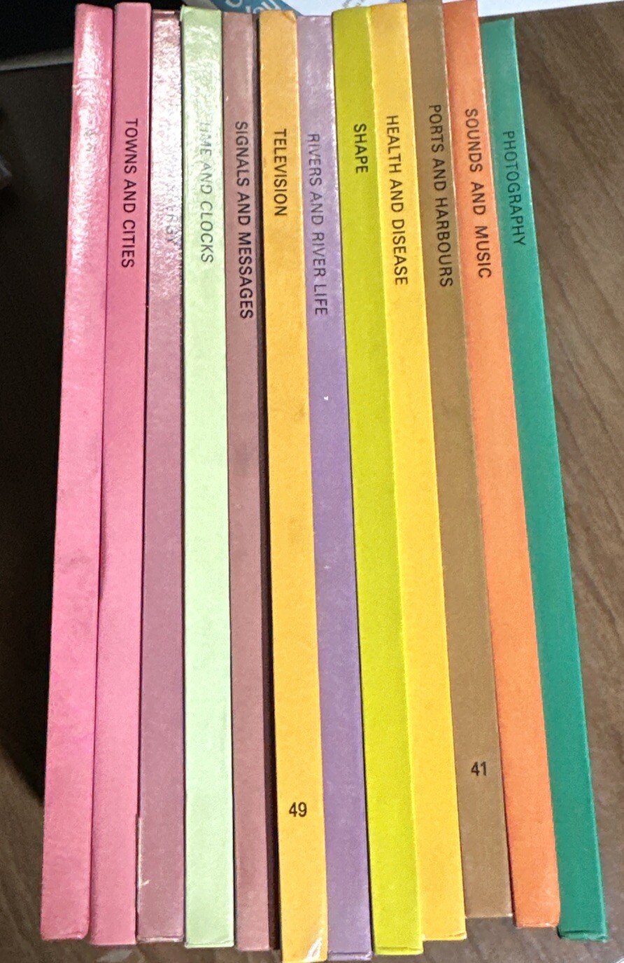 Macdonald First Library United Kingdom Lot Of 12 1970-1974 Children’s Books EUC