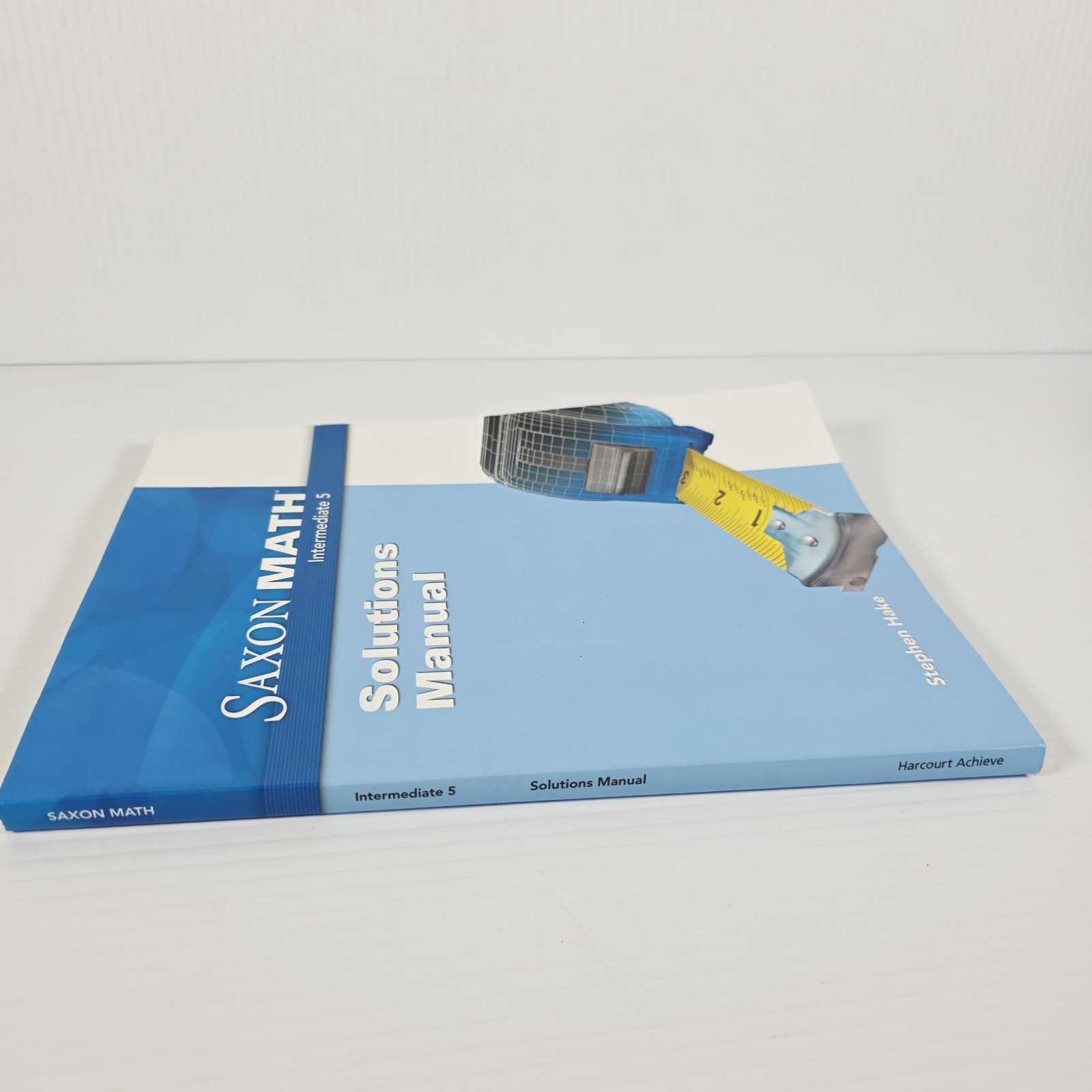 Saxon Math: Intermediate 5 Solutions Manual By Stephen Hake – Book