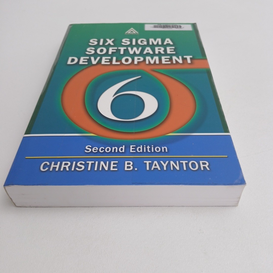 Six Sigma Software Development by Christine B. Tayntor Trade Paperback 2007