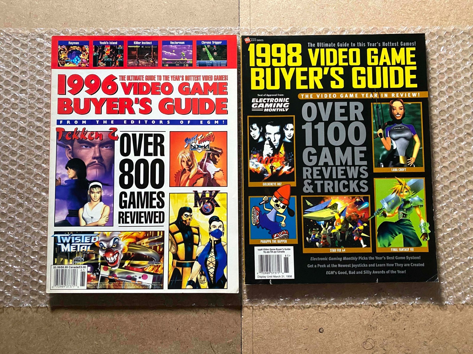 LOT OF EGM Supplements + Buyer&rsquo;s Guides + Super Gaming + Sega Force (1989-1997)
