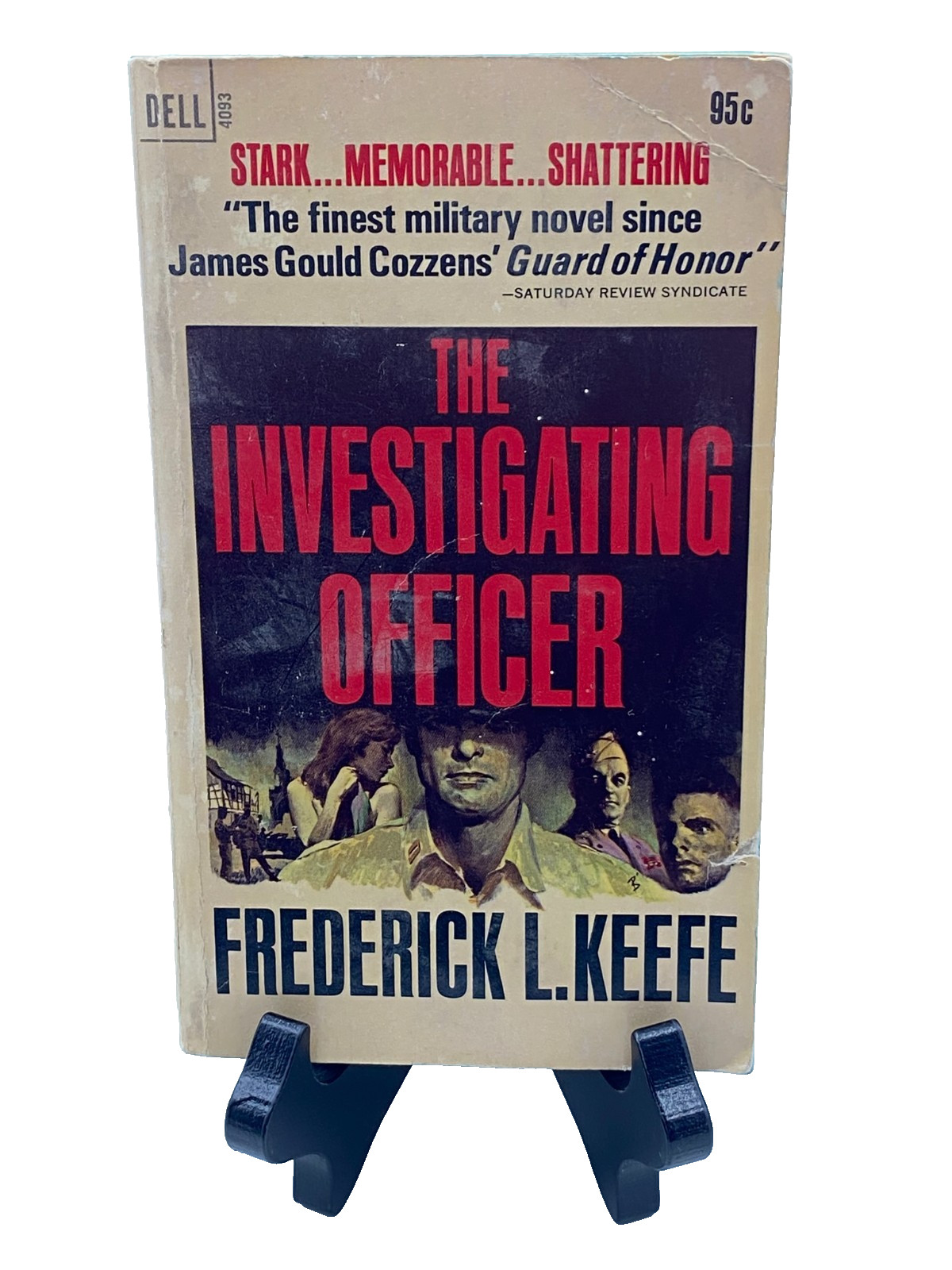 THE INVESTIGATING Officer by Frederick L. Keefe | (1967) Pulp Paperback Novel