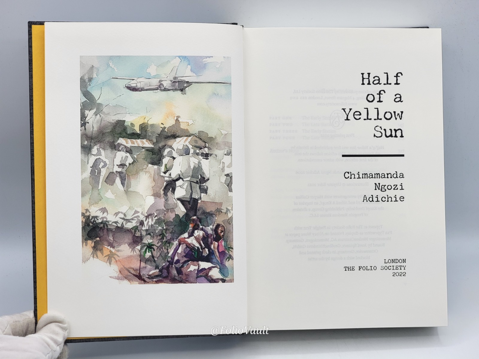Half of a Yellow Sun – Chimamanda N. Adichie – Folio Society – 2022 – Like New