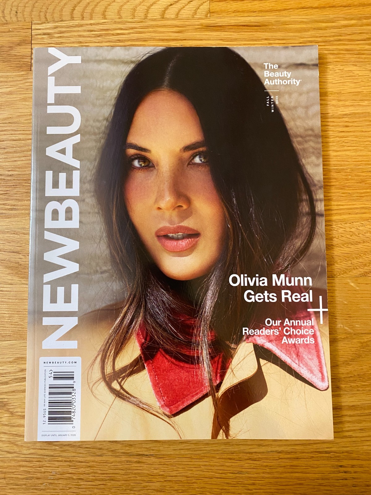 New Beauty Magazine Fall Winter 2025 Olivia Munn Gets Real Fashion Makeup Photos