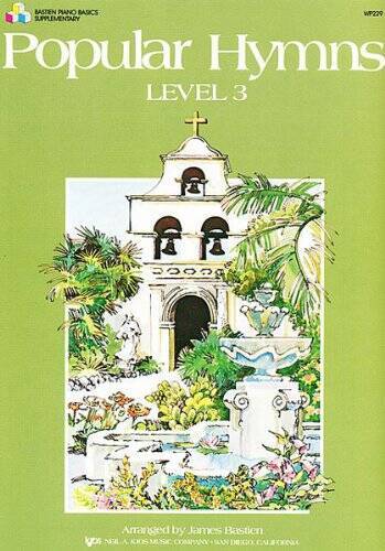 WP229 – Popular Hymns Level 3 – Bastien – Paperback By James Bastien – GOOD