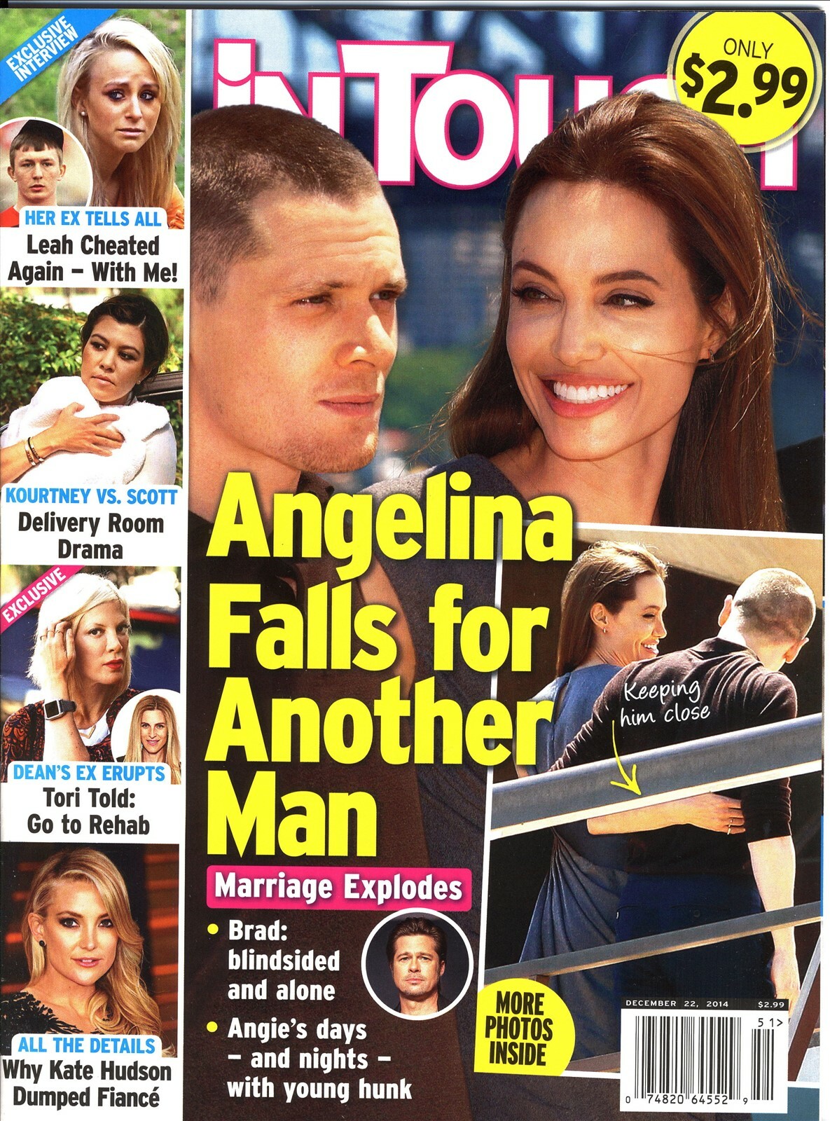 Intouch Magazine Angelina Falls for Another Man December 22 2014
