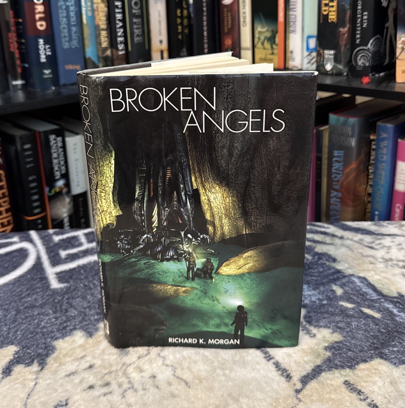 Broken Angels – Richard K Morgan (2003, Hardcover) SFBC Edition, HCDJ