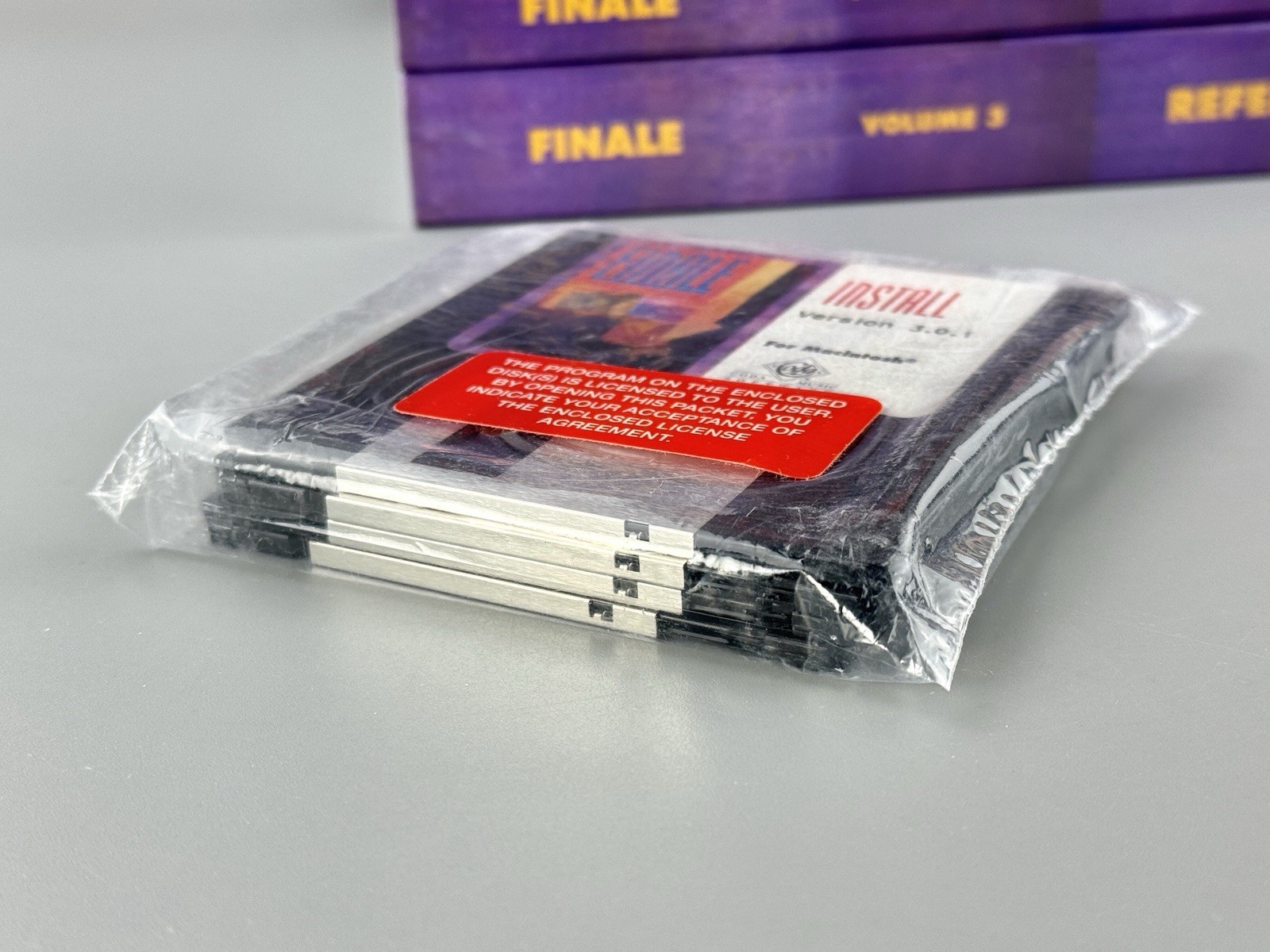 Finale: The Art of Music Notation 3.0 for Macintosh Mac w/ Sealed Disks & Books