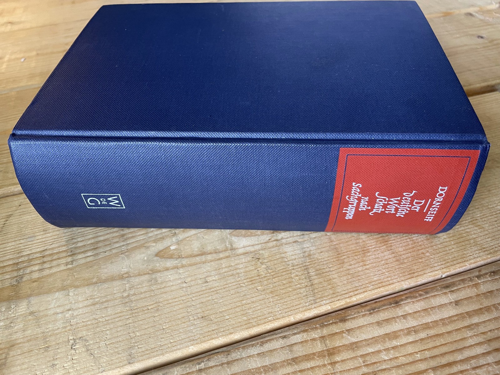 Der Deutsche Wortschatz Nach Sachgruppen by Franz Dornseiff (1970) Hardcover