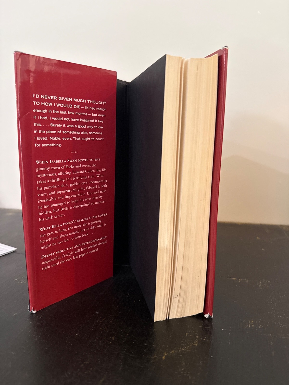 Twilight Stephenie Meyer 2005 First Edition First Printing Hardcover Dust Jacket