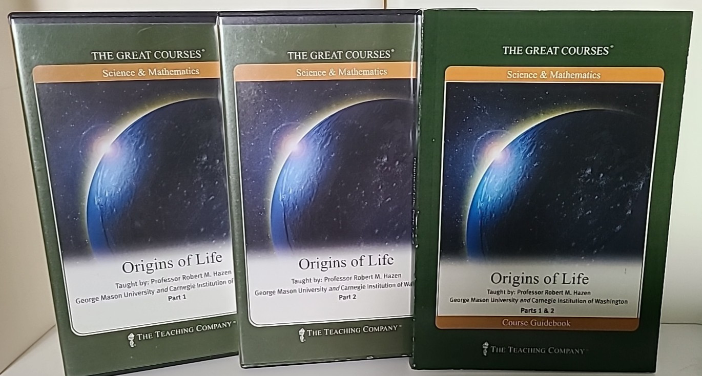 Great Courses complete sets [DVDs & Course Guidebooks] Various Topics OPENED