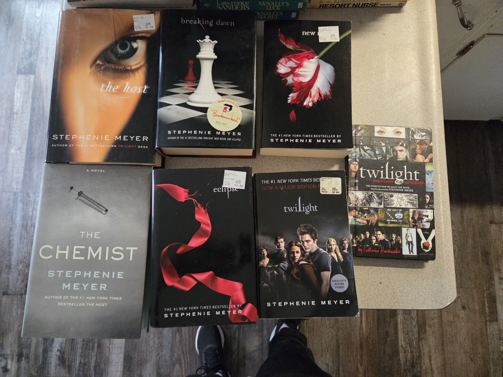 Stephanie Meyer Twilight Saga 1-4 +3 More books HC & PB