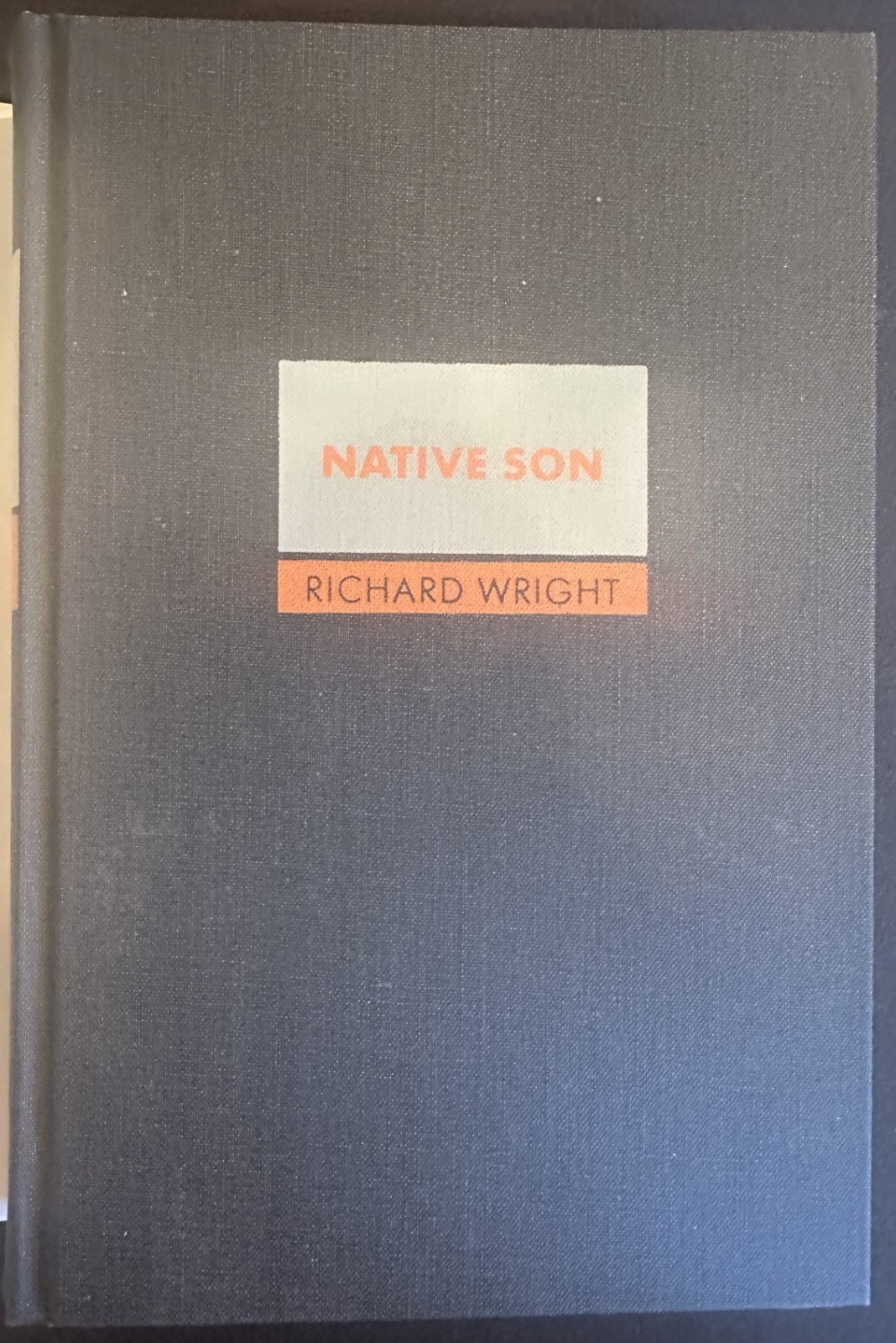 Native Son – Richard Wright First Edition Library HCDJ