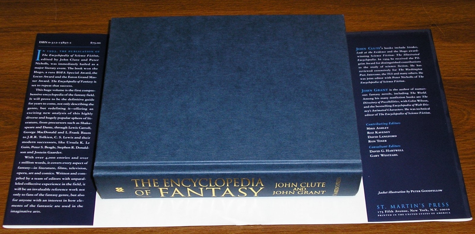 THE ENCYCLOPEDIA OF FANTASY edited by JOHN CLUTE & JOHN GRANT~1997 HB/DJ