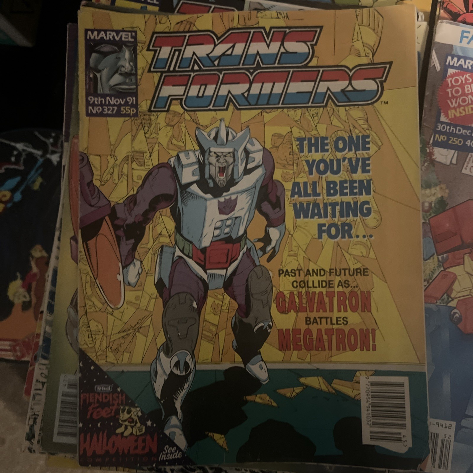 Transformers: Marvel Comics UK – #202 – 332 (Multi Select) 1989 – 1992