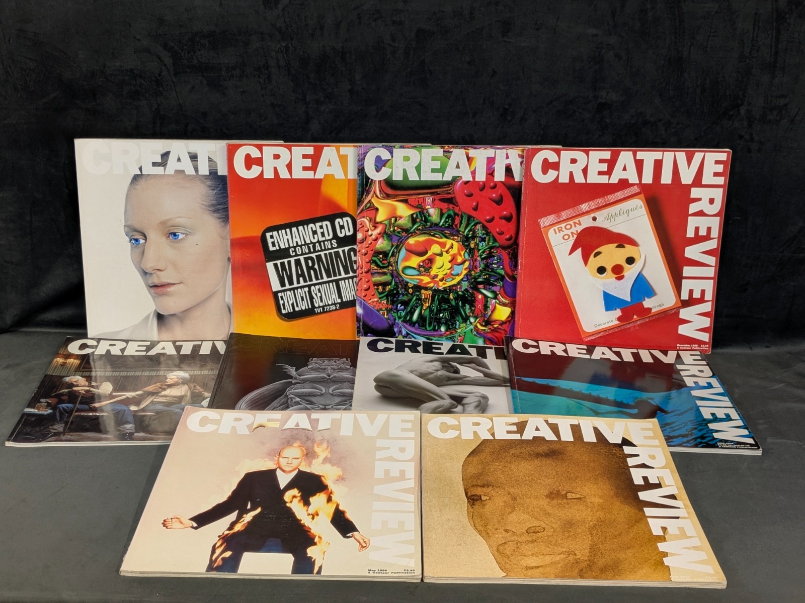 x10 Creative review magazines 1996-2002