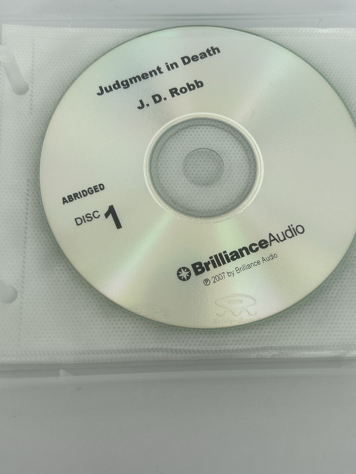 J D Robb CD Collection 4 In Death Series Witness Judgement and Betrayal