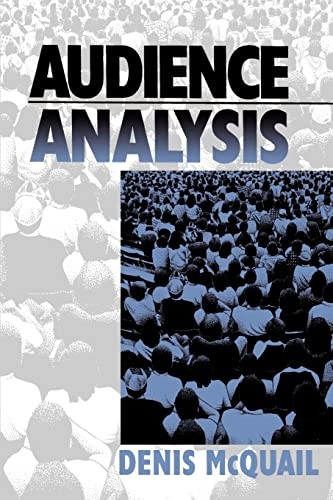 Audience Analysis, McQuail, Denis