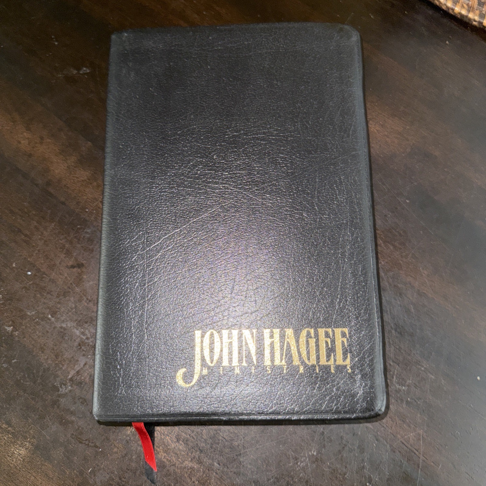 Prophecy Study Bible NKJV John Hagee 1997 Bonded Leather Thomas Nelson