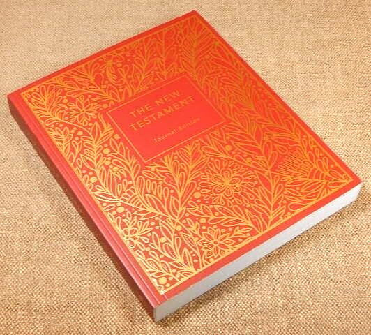New Testament Journal Edition PB Unlined Burgandy by Deseret Book Company…