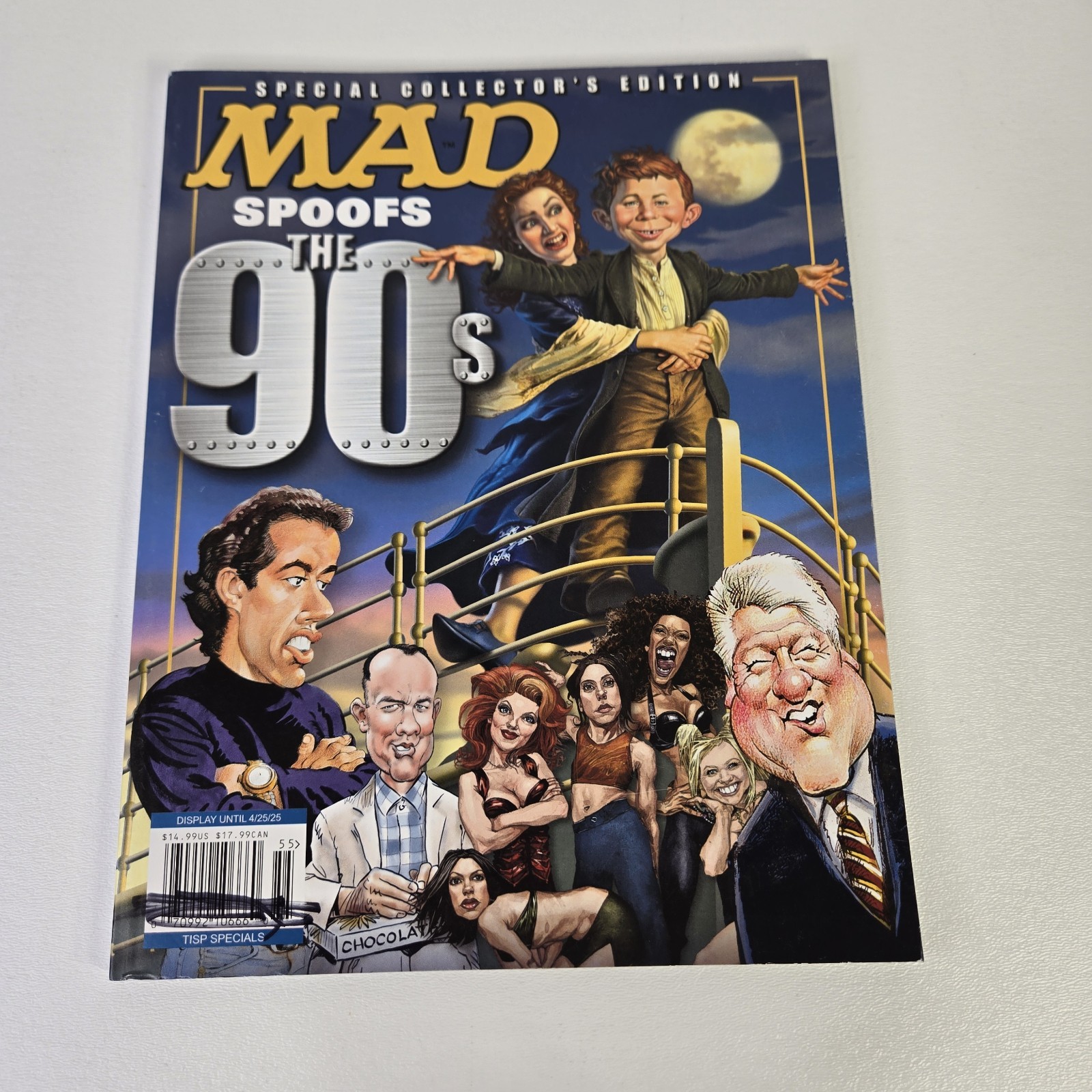 2025 MAD Special Collectors Edition 112 Pages MAD SPOOFS The 90s TITANIC Clinton