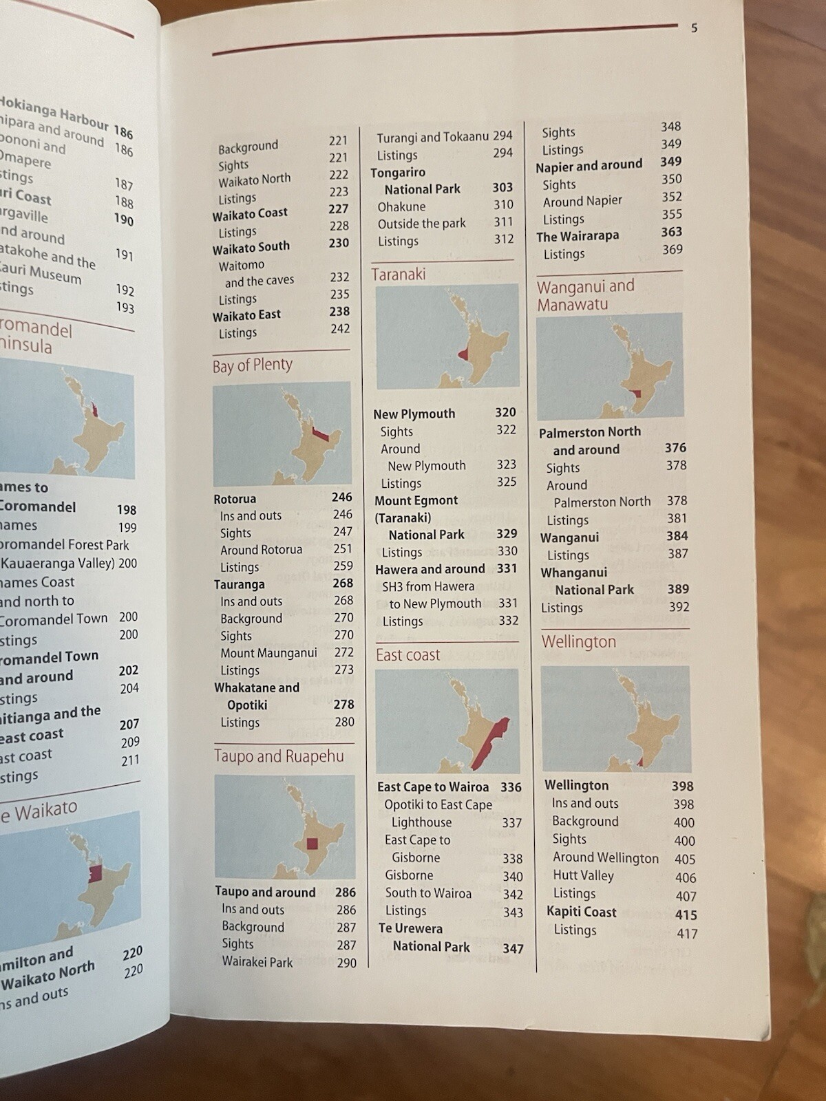Footprint New Zealand Travel Guide 2005 Highlights Maori Culture 736 Pages MAPS