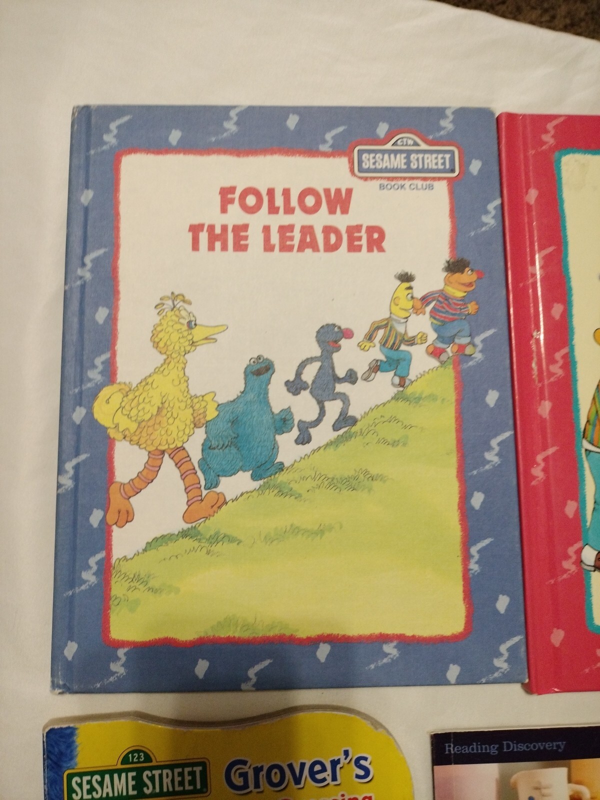 Vintage 80&rsquo;s Sesame Street Mixed Lot Of 9