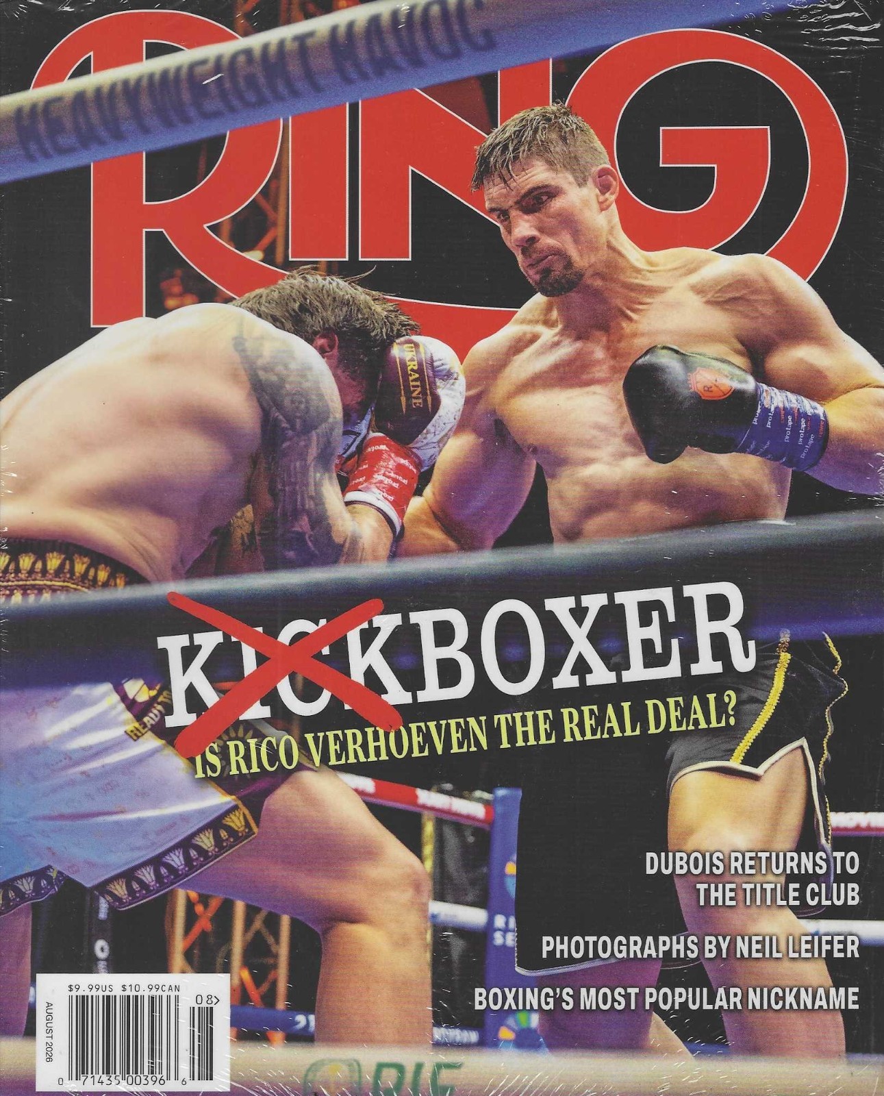 The Ring Magazine August 2026: Rico Verhoeven