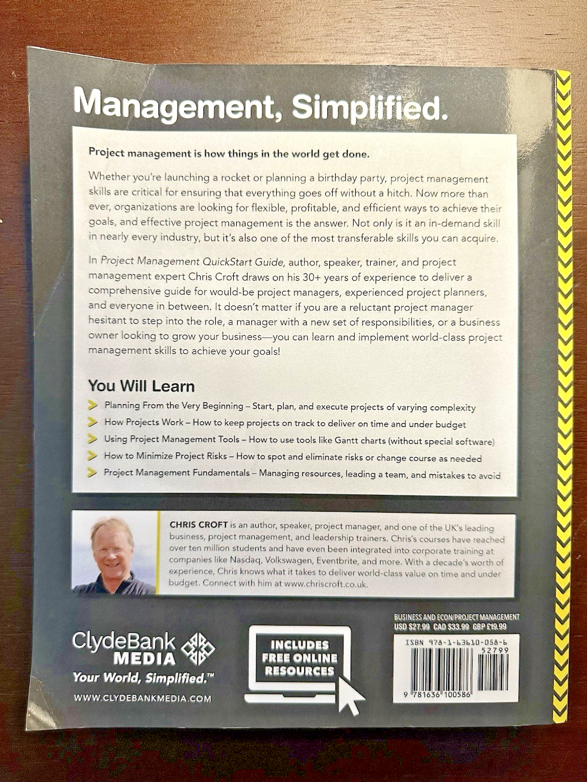 Project Management QuickStart Guide : The Simplified Beginner&rsquo;s Guide *FREE SHIP