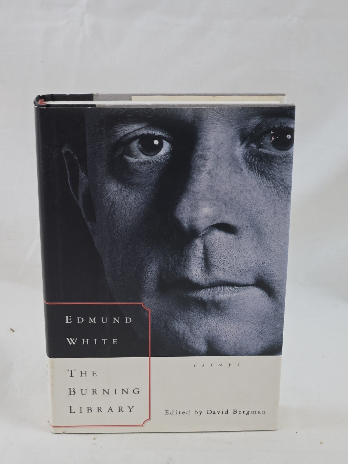 The Burning Library Essays Edmund White 1994 Alfred A Knopf Hardcover w/ Dust