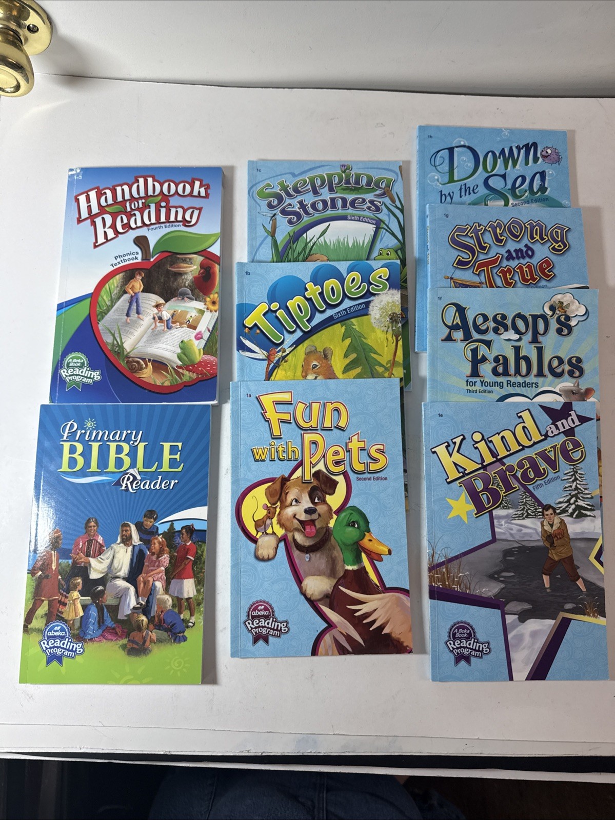 Abeka Reading Program 1st Grade 9 Book Lot