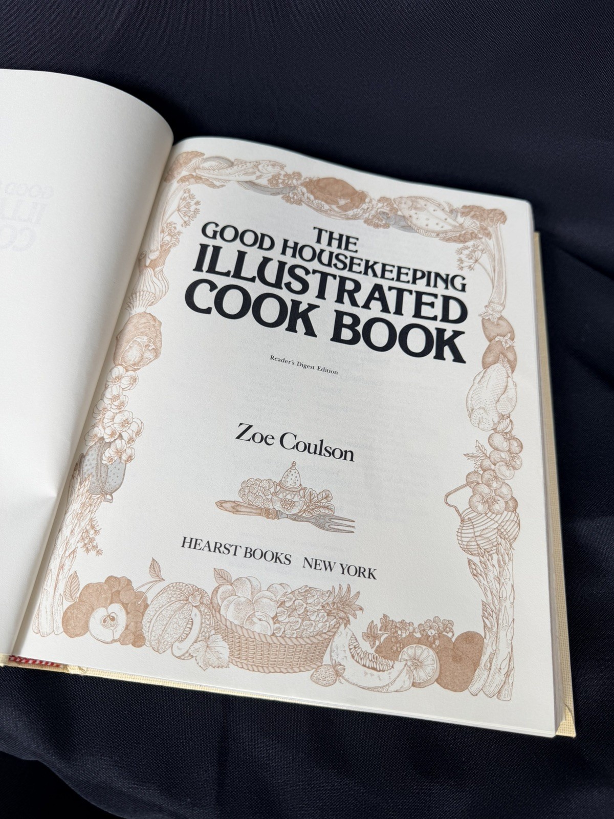 Vintage 1980 Good Housekeeping Cookbook Recipes Cook Book Hardcover 512 Pages