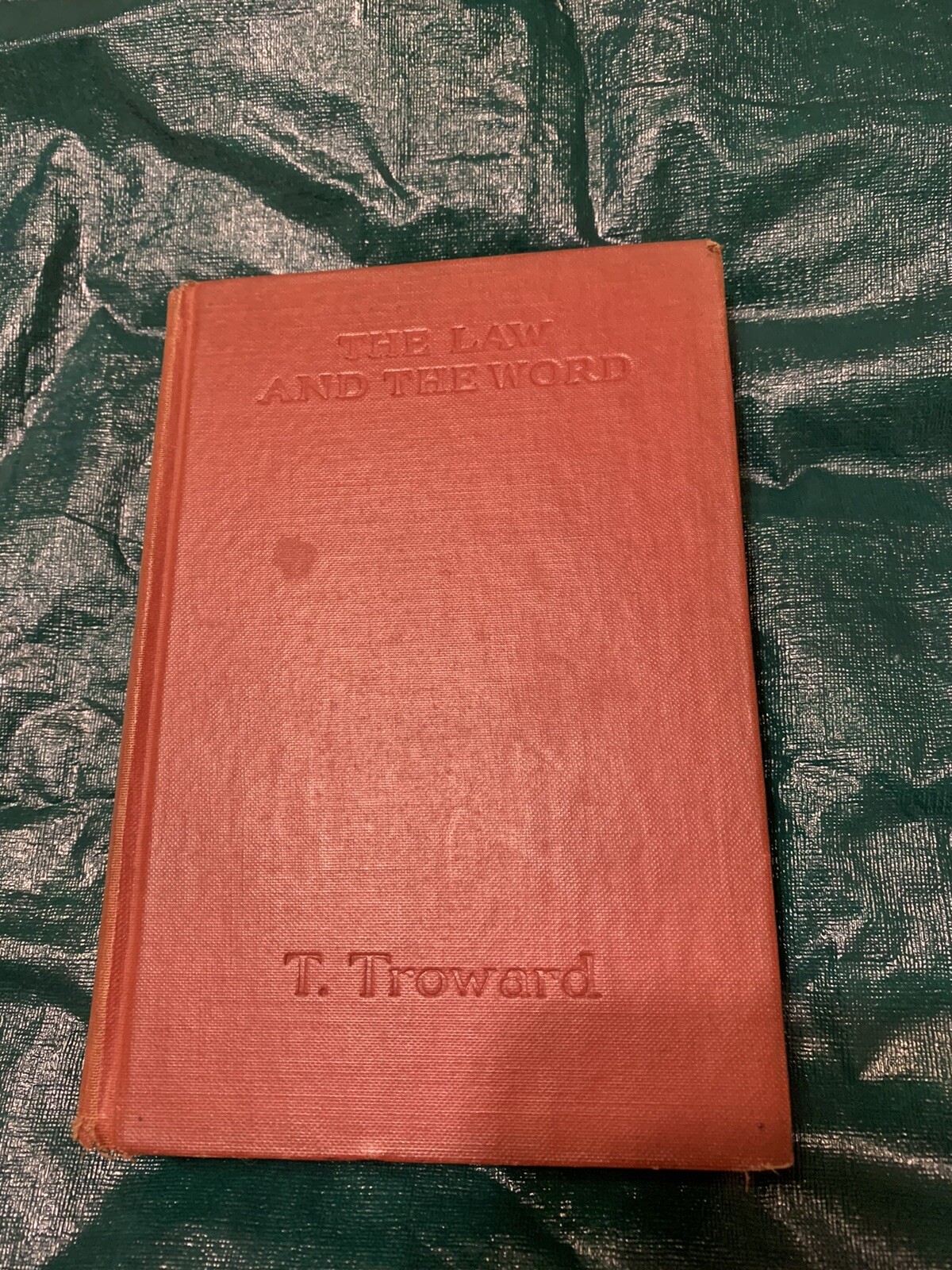 The Law and The Word T. Troward 1943. This book is extremely rare. Very nice.