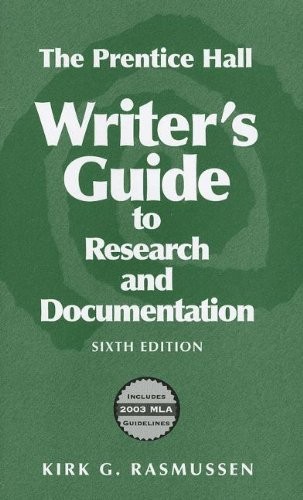A Writer&rsquo;s Guide to Research and Documentation