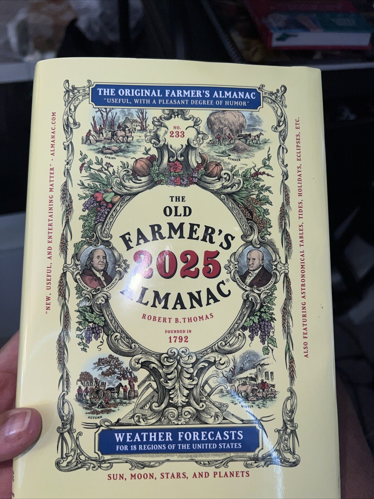 Old Farmer&rsquo;s Almanac The 2025 Old Farmer&rsquo;s Almanac (Hardback) (UK IMPORT)
