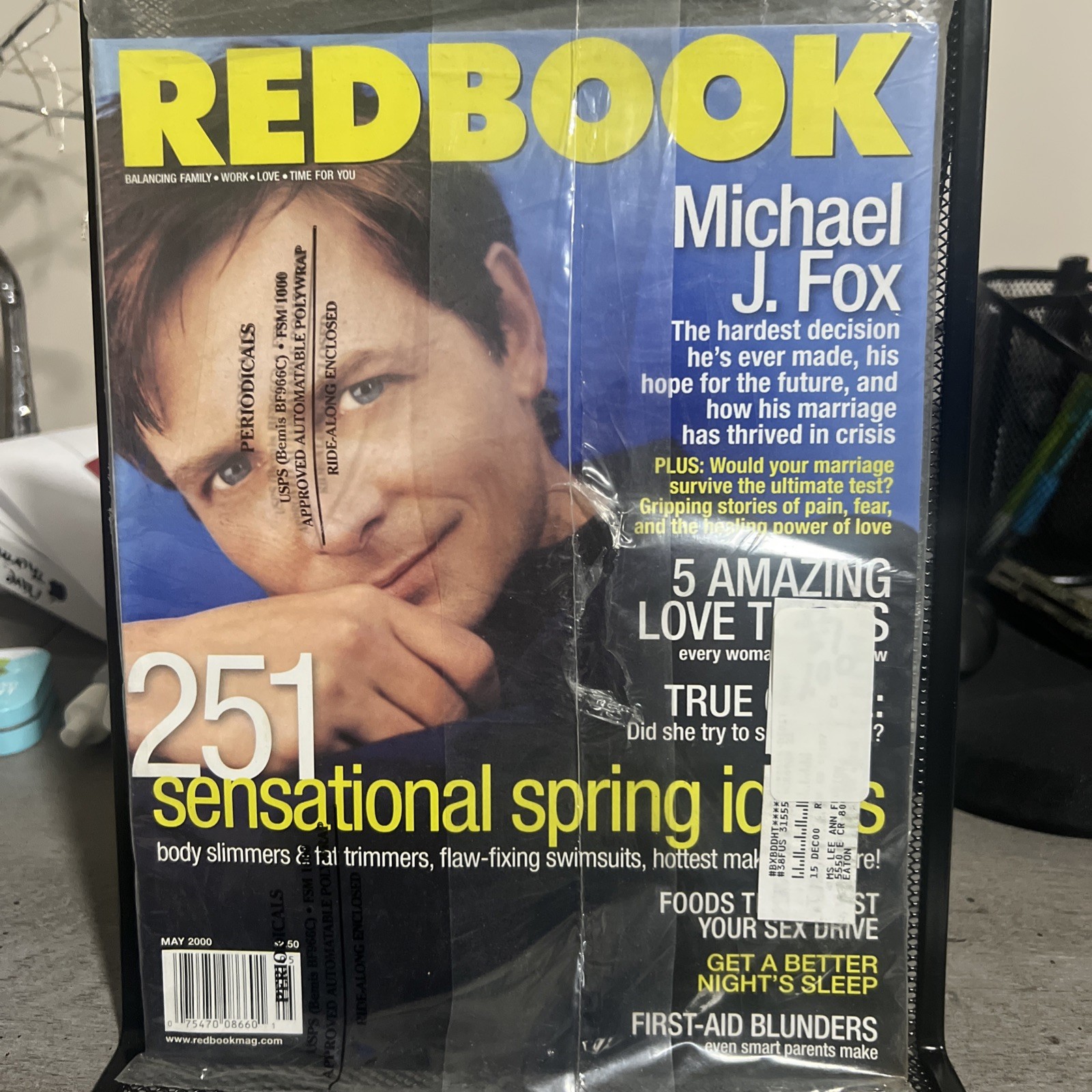 Redbook Magazine May 2000 Michael J. Fox, 251 Sensational Spring Ideas New!