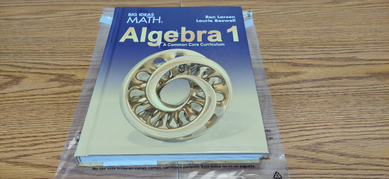 BIG IDEAS MATH Algebra 1 Ser.: Larson Big Ideas Algebra 1 2015 by Ron Larson…
