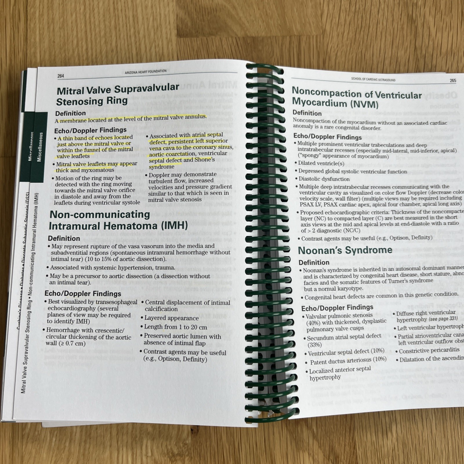 Echocardiographer&rsquo;s Pocket Reference by Terry Reynolds 4th Edition
