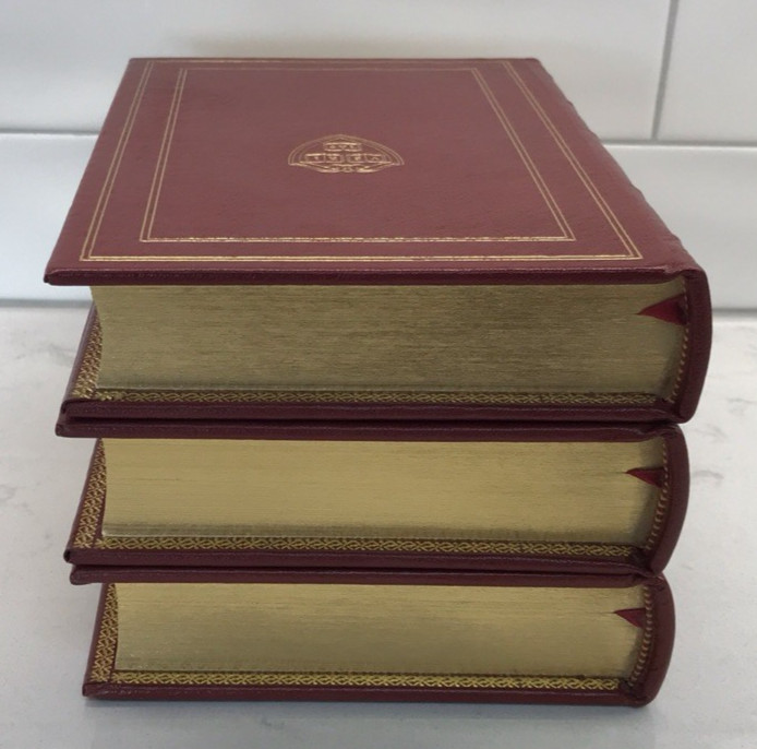 Easton Press Harvard Classics Millennium Ed English Poetry 3 Volume Set 1-3