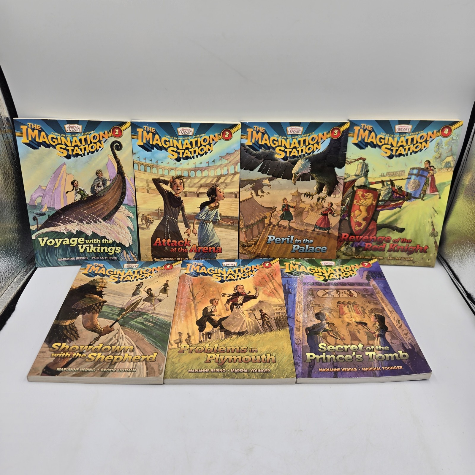 IMAGINATION STATION LOT 7~Marianne Hering – Vikings Arena Palace Red Knights