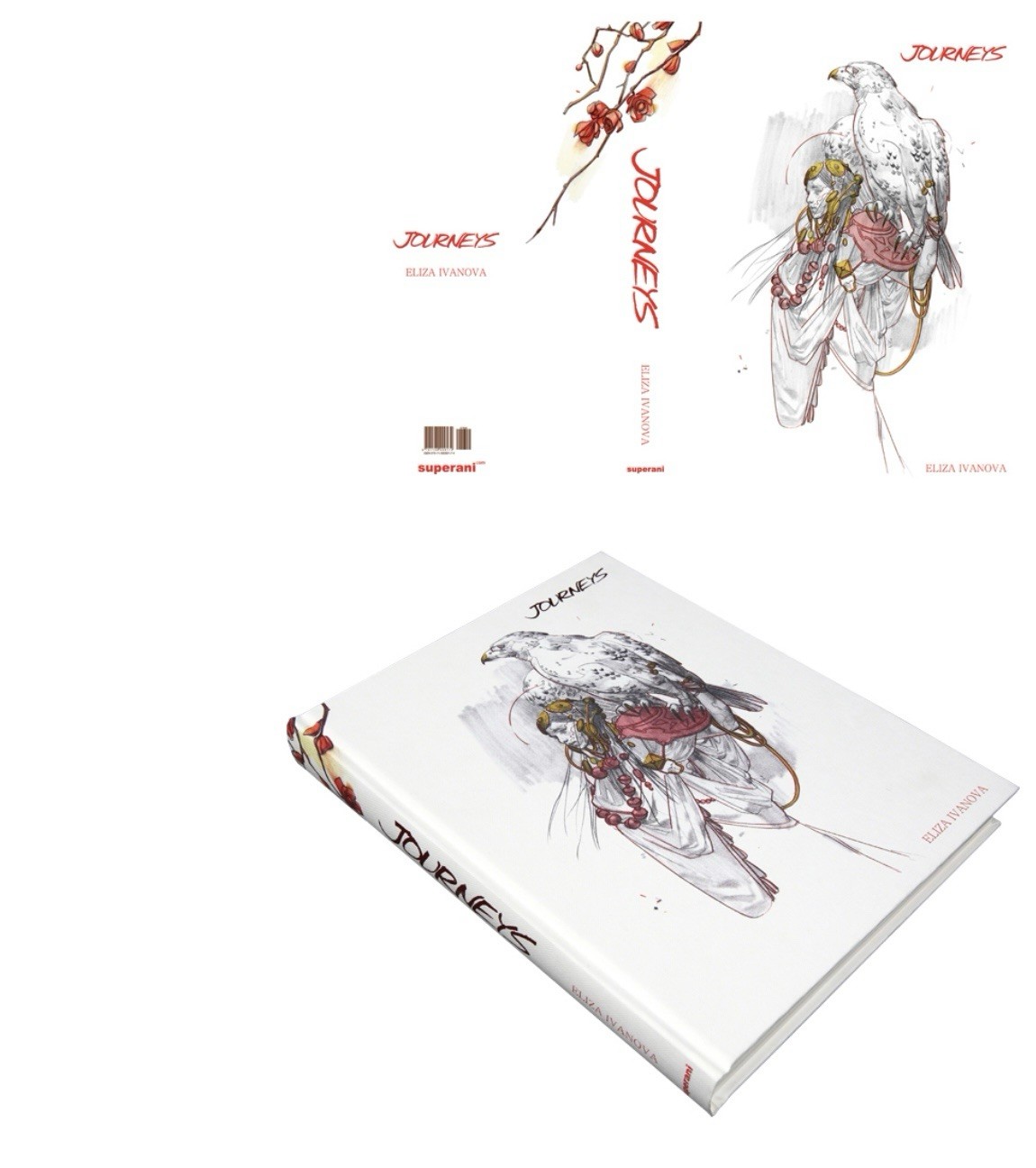 JOURNEYS By Eliza Ivanova Sketch Illustration Book Drawing Superani