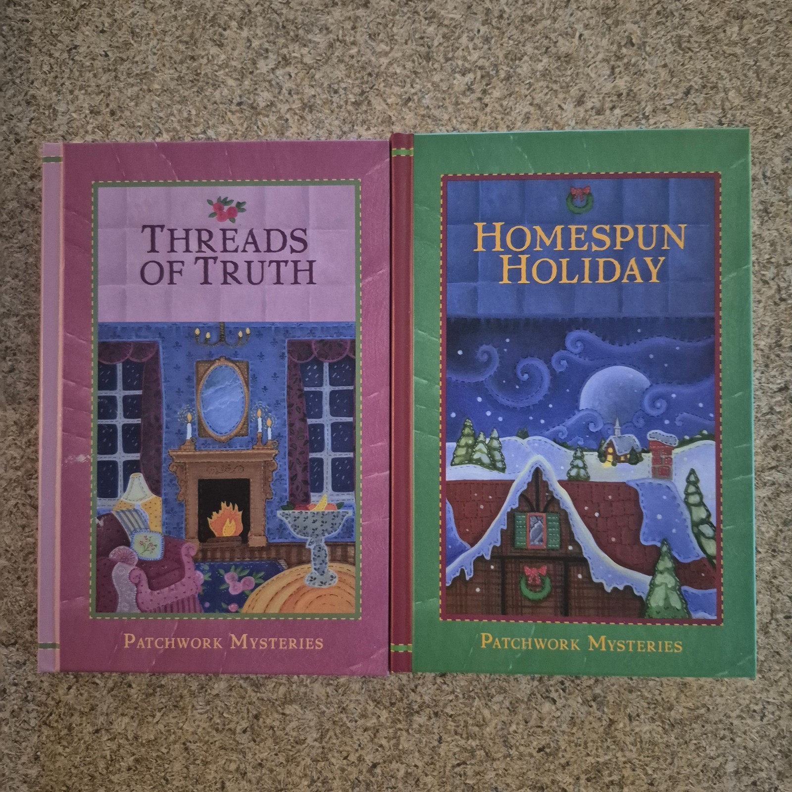 Patchwork Mysteries Books Guideposts Book 1-9 Hardcover, Christian Fiction